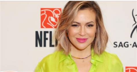 Alyssa Milano flaunts her incredible bikini body by the pool